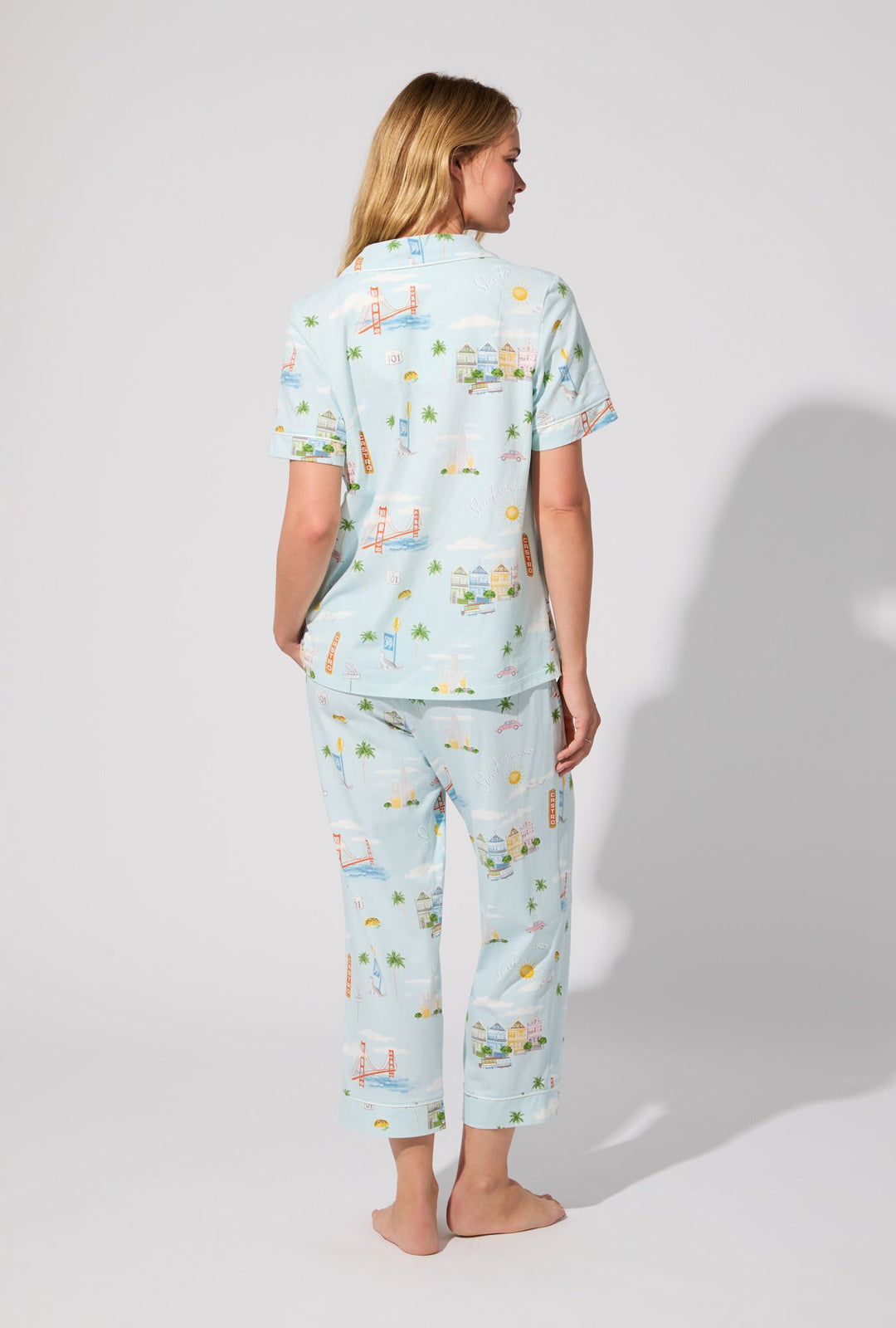 BedHead short sleeve PJ city by the bay