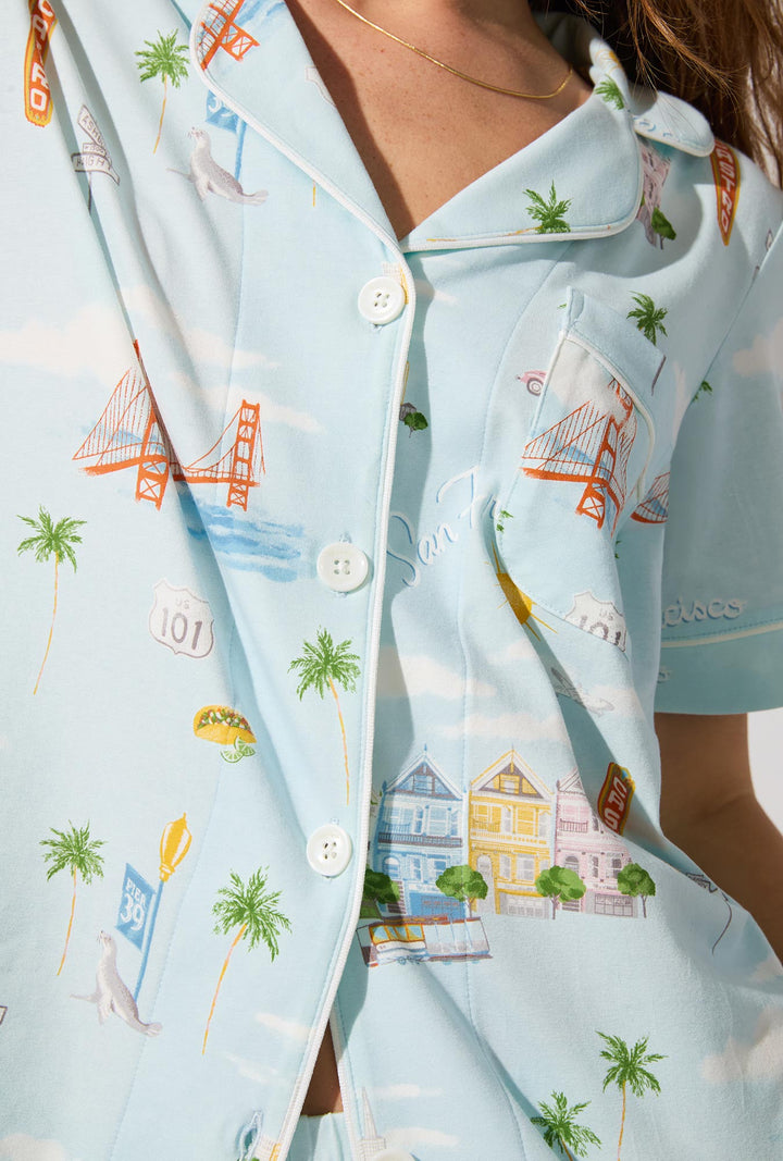 BedHead short sleeve short PJ