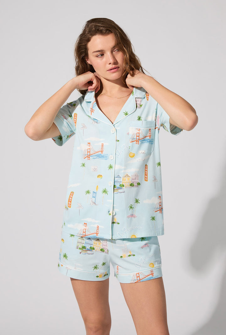 BedHead short sleeve short PJ