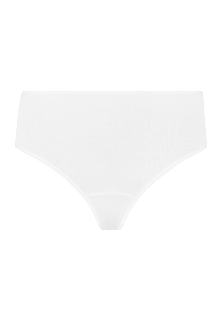 Lace Back Cotton Brief