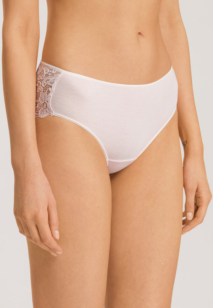 Lace Back Cotton Brief
