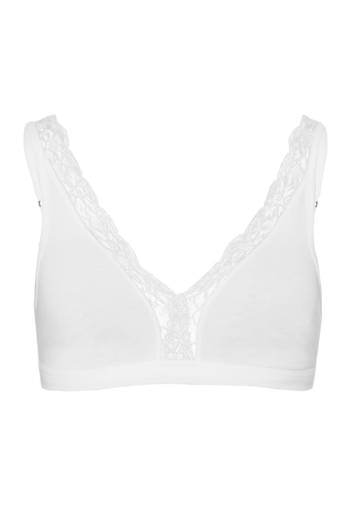 Lace Trim Soft Cup Bra