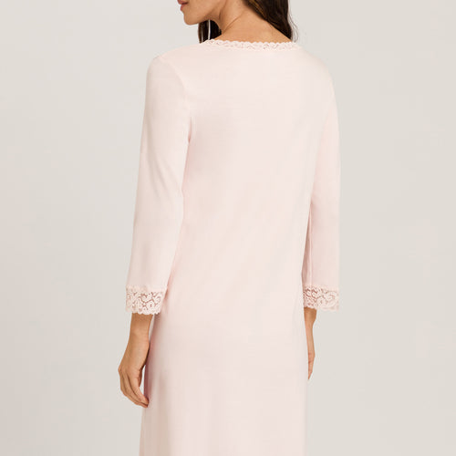 Lace Trim Cotton Nightgown