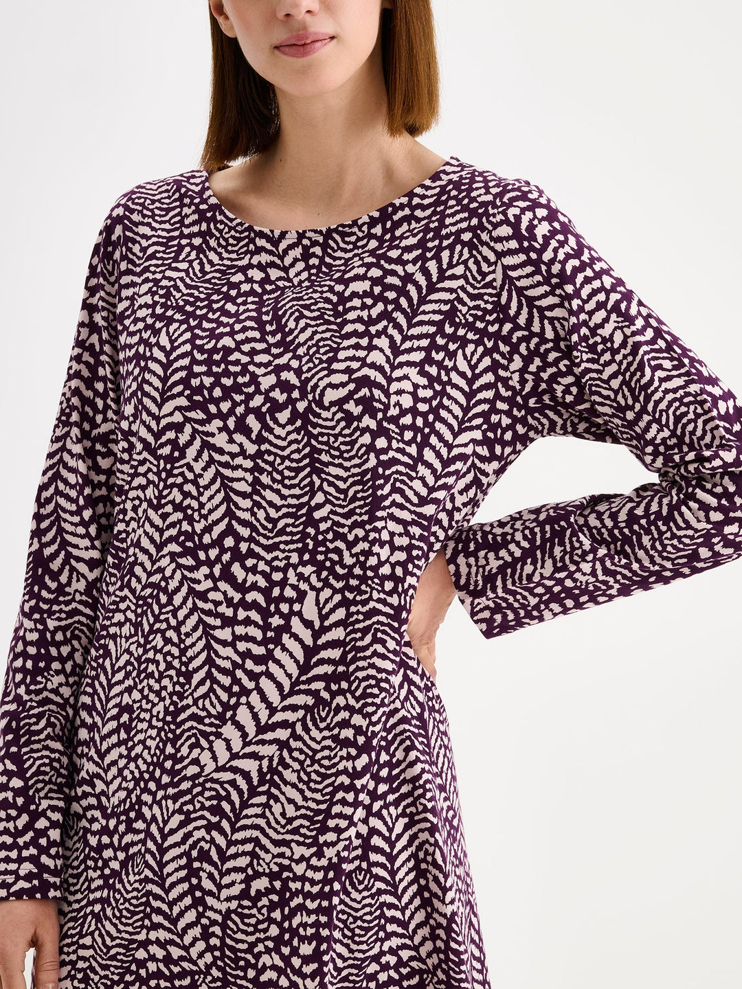NANSO  FIONA Short Nightgown - Violet