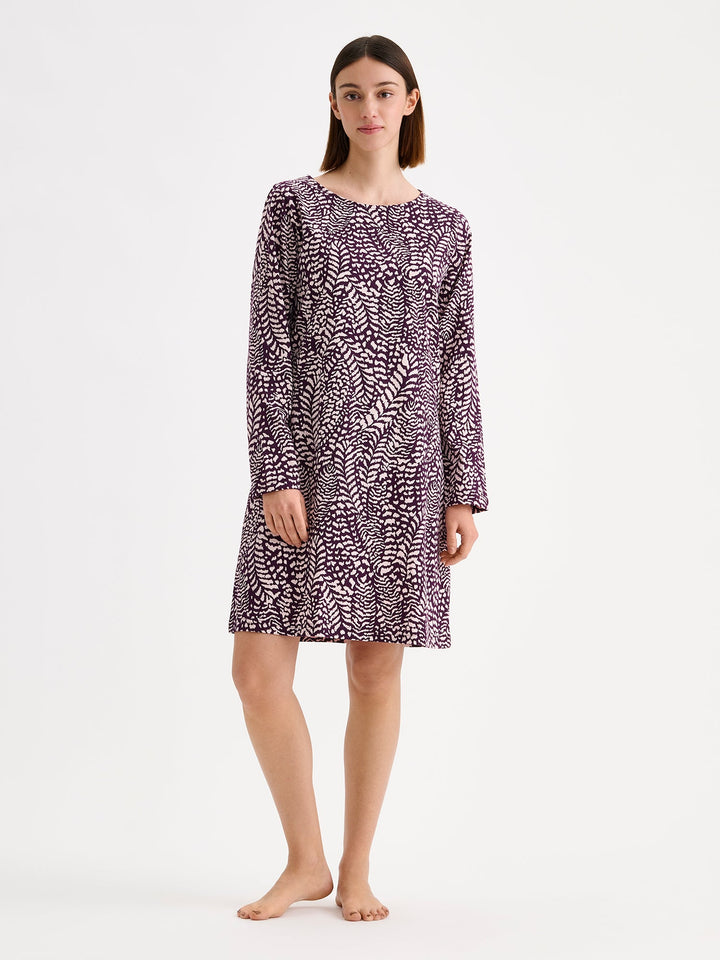 NANSO  FIONA Short Nightgown - Violet