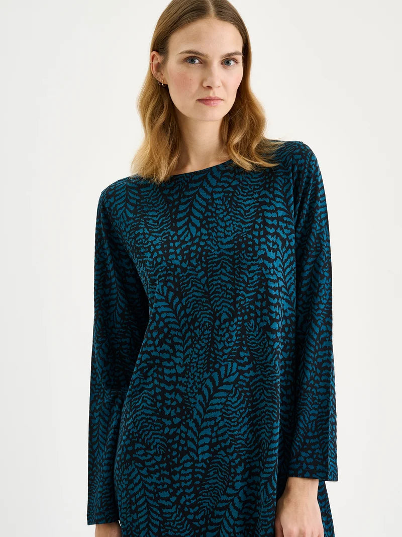 NANSO FIONA SHORT NIGHTGOWN -BLUE