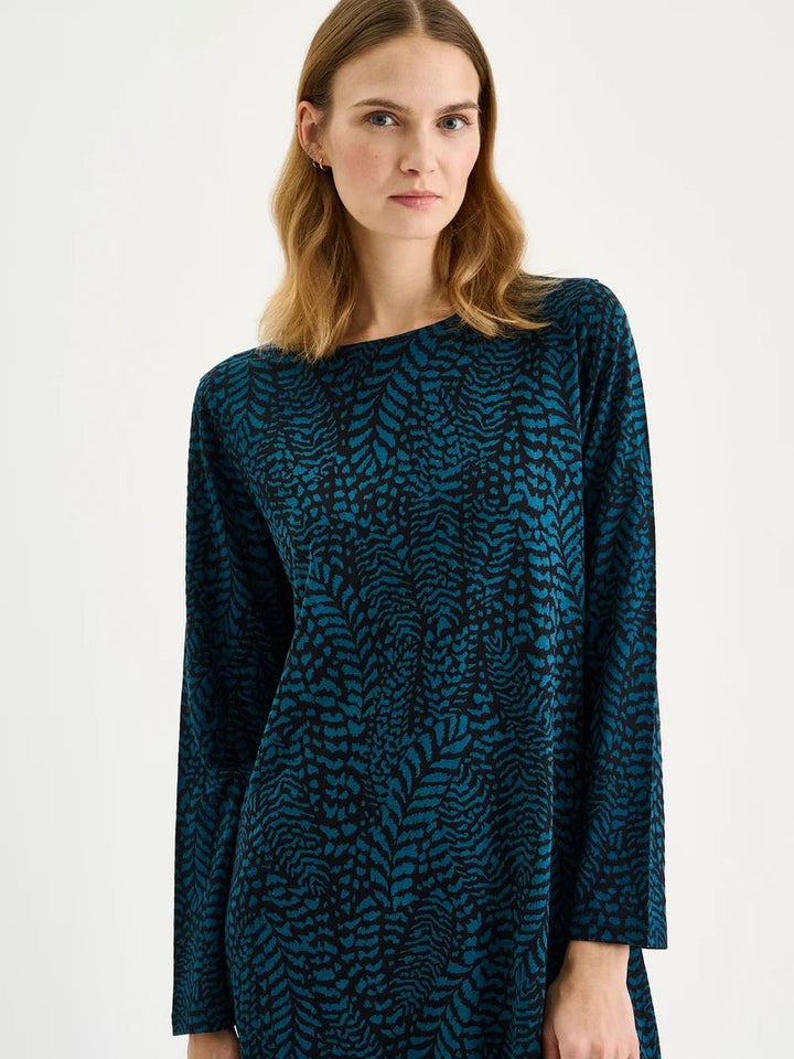 NANSO FIONA SHORT NIGHTGOWN -BLUE