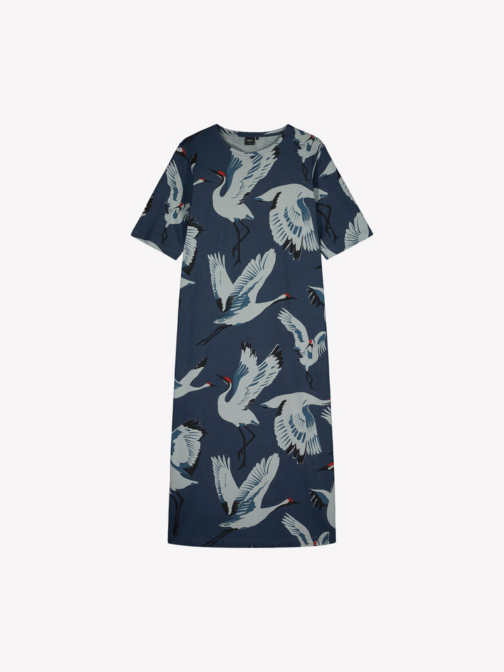 Nanso KURKI Long Nightgown - Blue