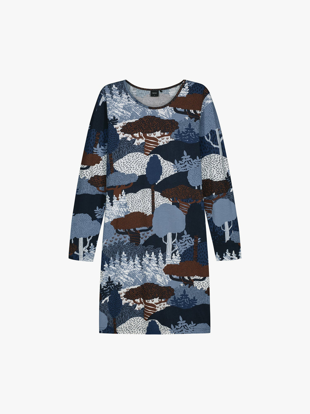 Nanso RUSKA Short Nightgown - Blue