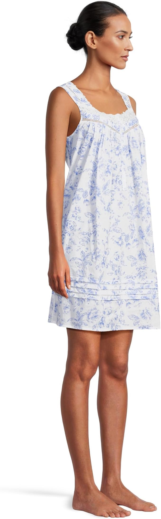 Eileen West Bloom Cotton Lawn Chemise