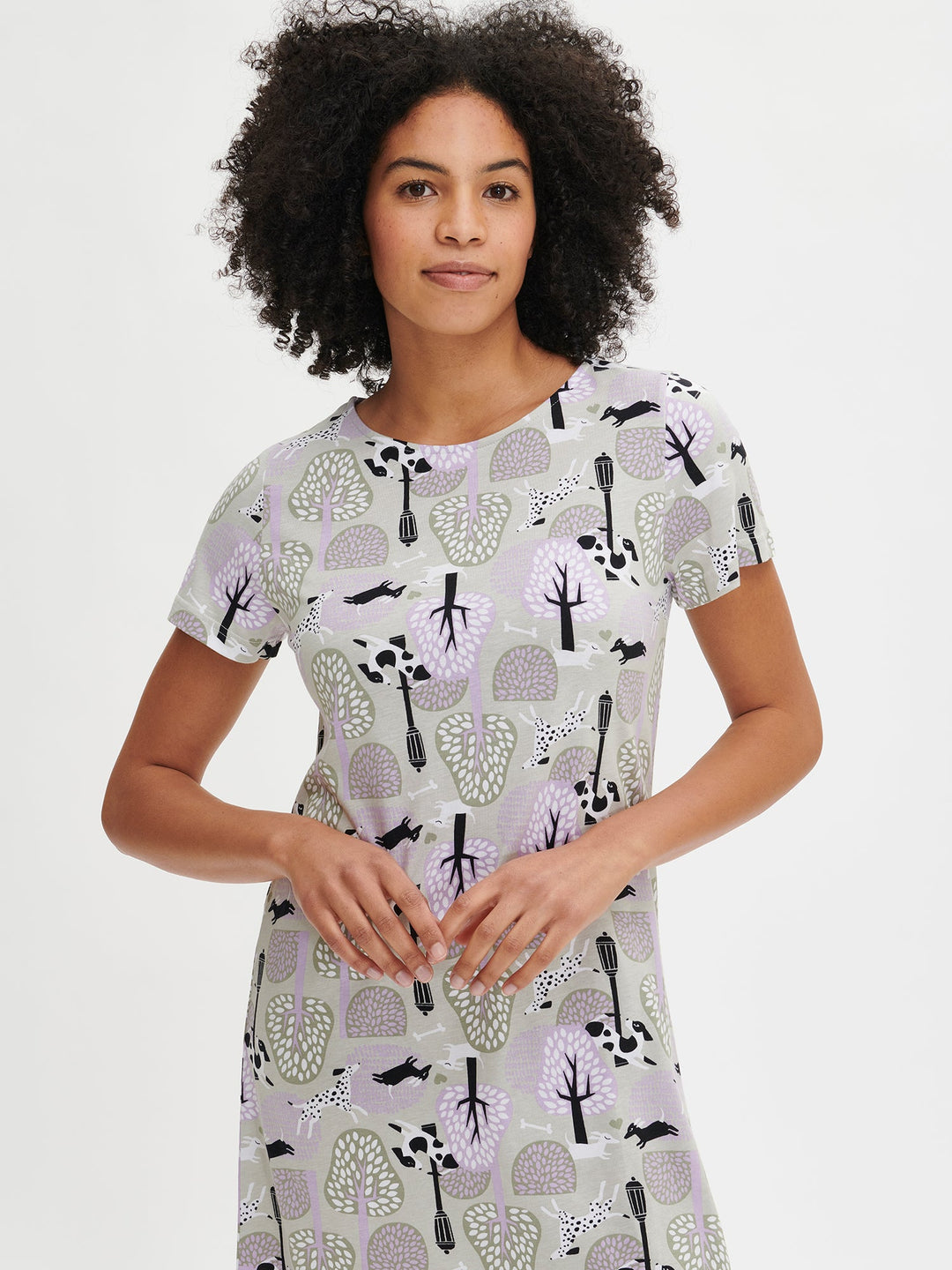 LUNA Short Nightgown
