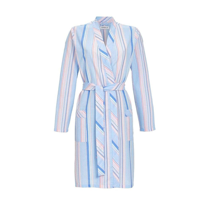 RINGELLA Long waffle bathrobe