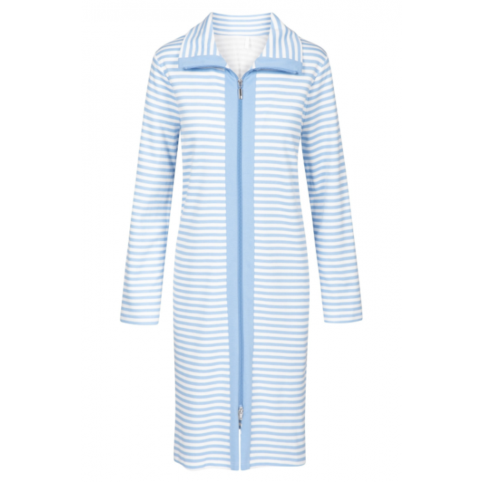 Dressing gown with zipper Rösch stripes