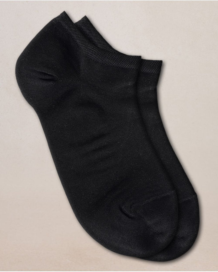 Black Scottish Thread Socks